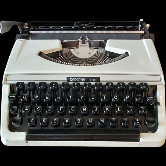 Image of Brother 210 Typewriter. Available from universaltypewritercompany.in