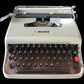 Image of Olivetti Lettera 22 Typewriter. Available from universaltypewritercompany.in