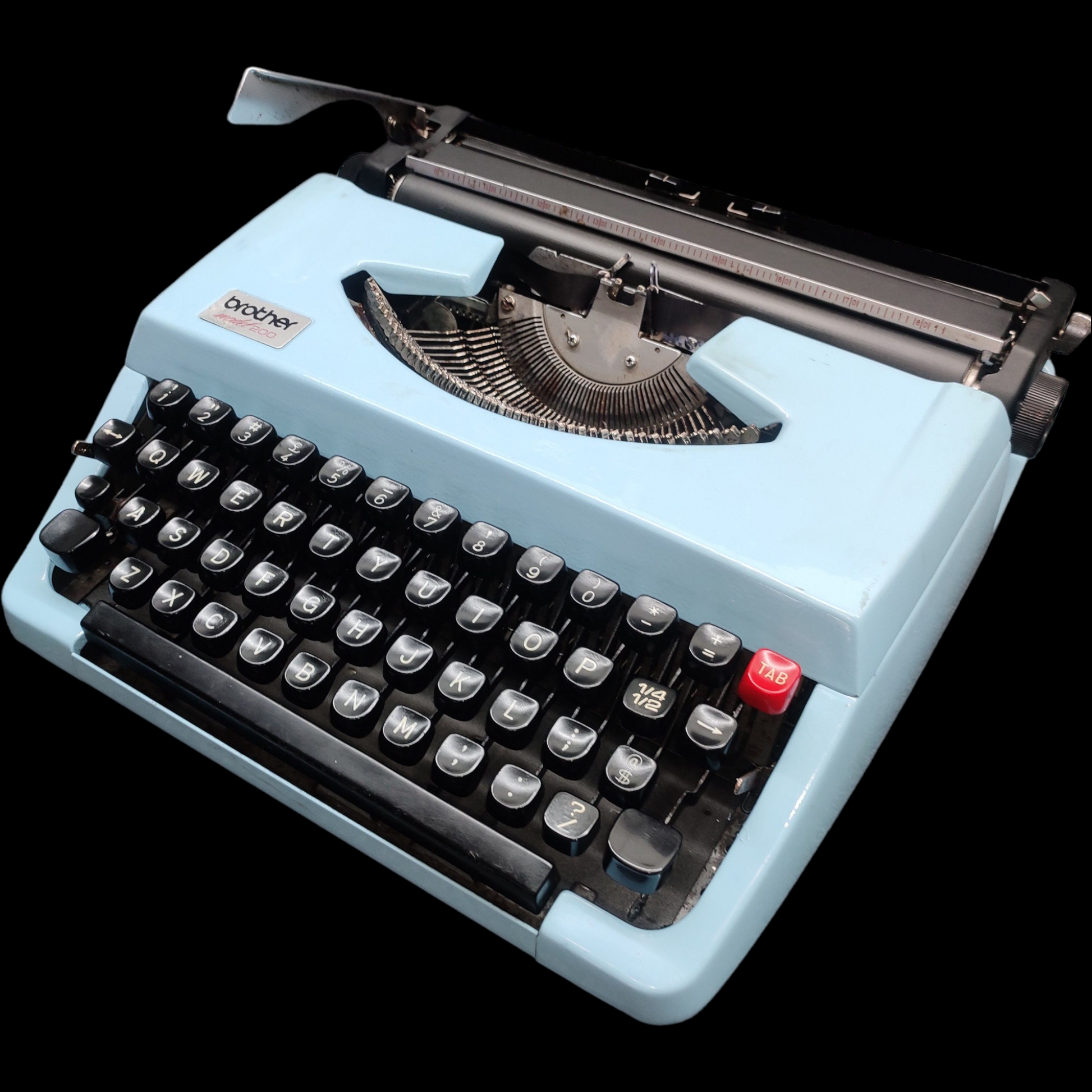 Image of Brother 200 Model Typewriter. Available from universaltypewritercompany.in