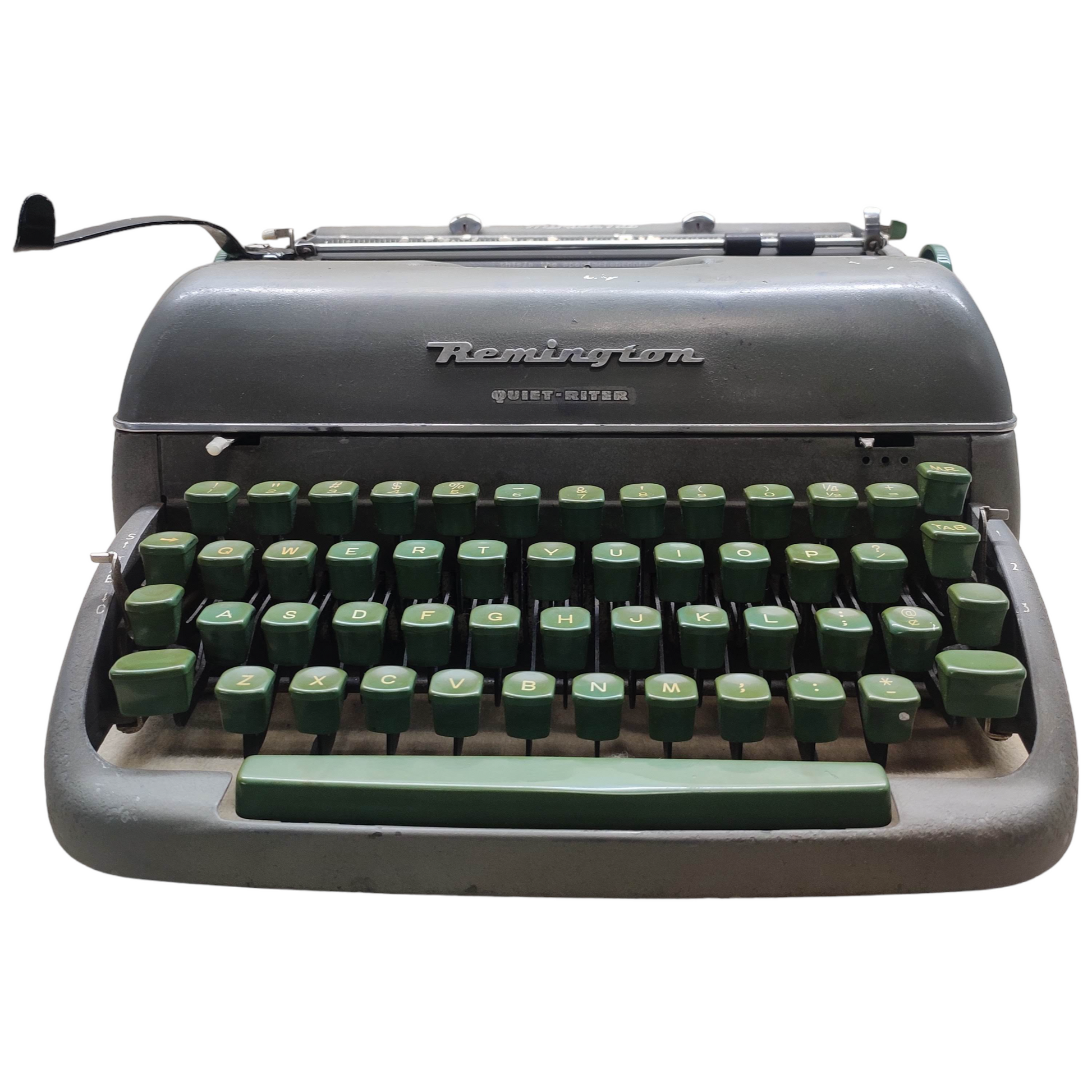 Remington Quiet-Riter Typewriter – Universal Typewriter Co Remington Quiet-Riter Typewriter – Universal Typewriter Co