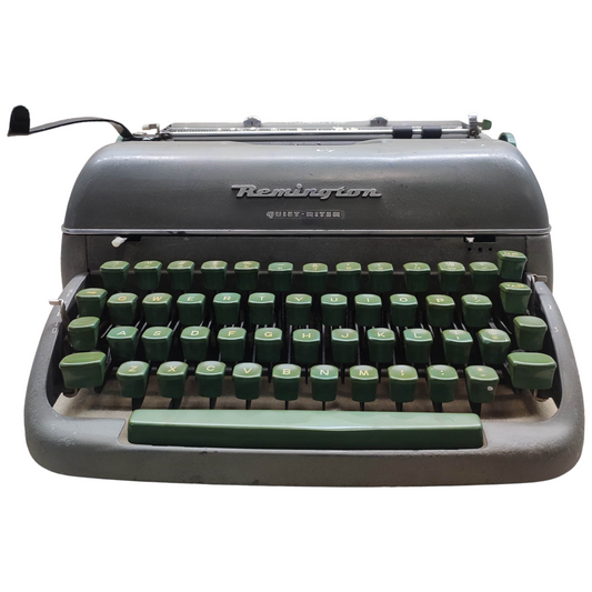 Image of Remington Quiet-Riter Typewriter. Available from universaltypewritercompany.in