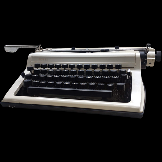 Image of Russian Brand Portable Typewriter. Available from universaltypewritercompany.in