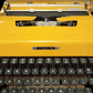 Image of Olivetti Lettera 32 Typewriter. Portable Typewriter. Italian Made. Available with cover. Available from universaltypewritercompany.in
