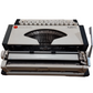 Image of Olympia Traveller de Luxe Typewriter. Available from universaltypewritercompany.in