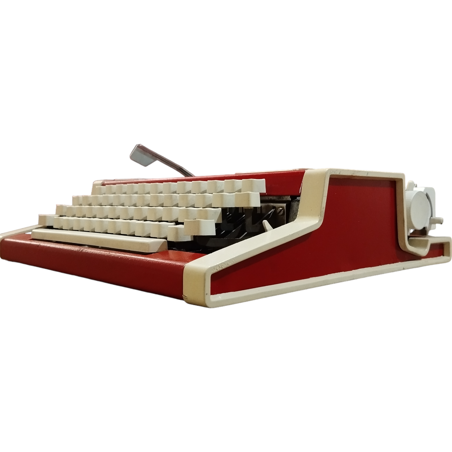 Image of Olympia Traveller de Luxe Typewriter. Available from universaltypewritercompany.in