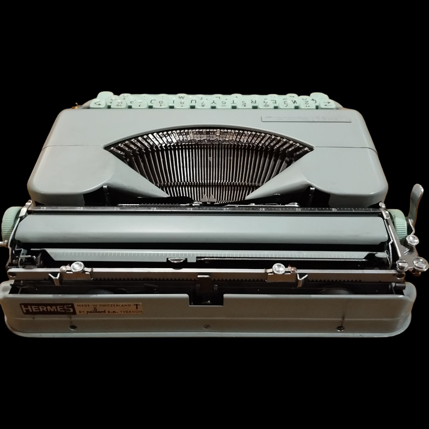 Image of Hermes Baby Typewriter. Available from universaltypewritercompany.in