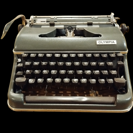 Image of Olympia Typewriter. Made in Germany. Available from universaltypewritercompany.in