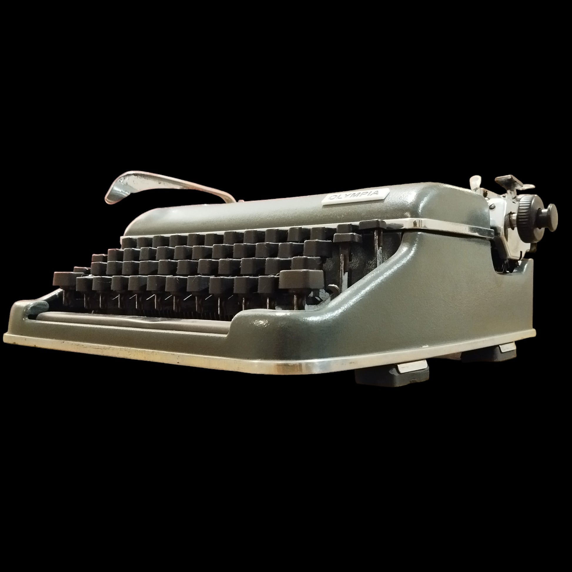 Image of Olympia Typewriter. Made in Germany. Available from universaltypewritercompany.in