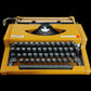 Image of Olympia Traveller De Luxe Typewriter. Available from universaltypewritercompany.in