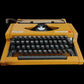 Image of Olympia Traveller De Luxe Typewriter. Available from universaltypewritercompany.in