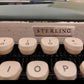 Image of Smith Corona Sterling Typewriter. Available from universaltypewritercompany.in