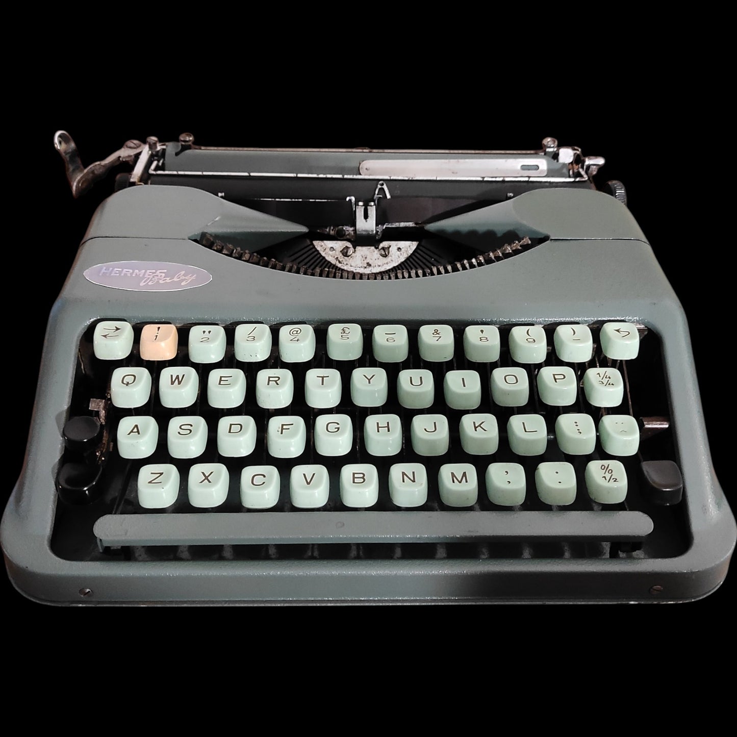 Image of Hermes Baby Typewriter. Available from universaltypewritercompany.in