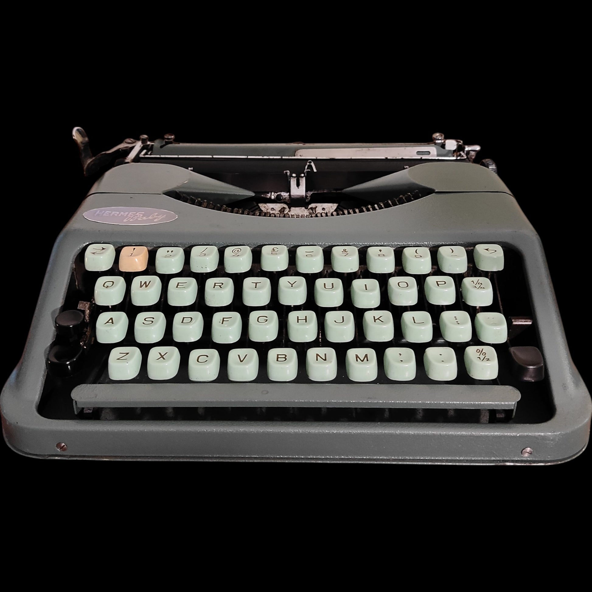 Image of Hermes Baby Typewriter. Available from universaltypewritercompany.in