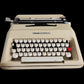 Image of Olivetti Lettera 35 Typewriter. Available from universaltypewritercompany.in