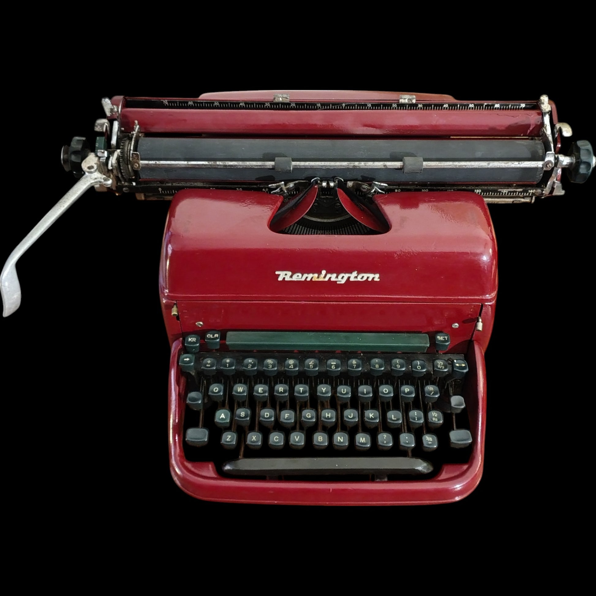 Image of Remington Super-Riter Typewriter. Available from universaltypewritercompany.in