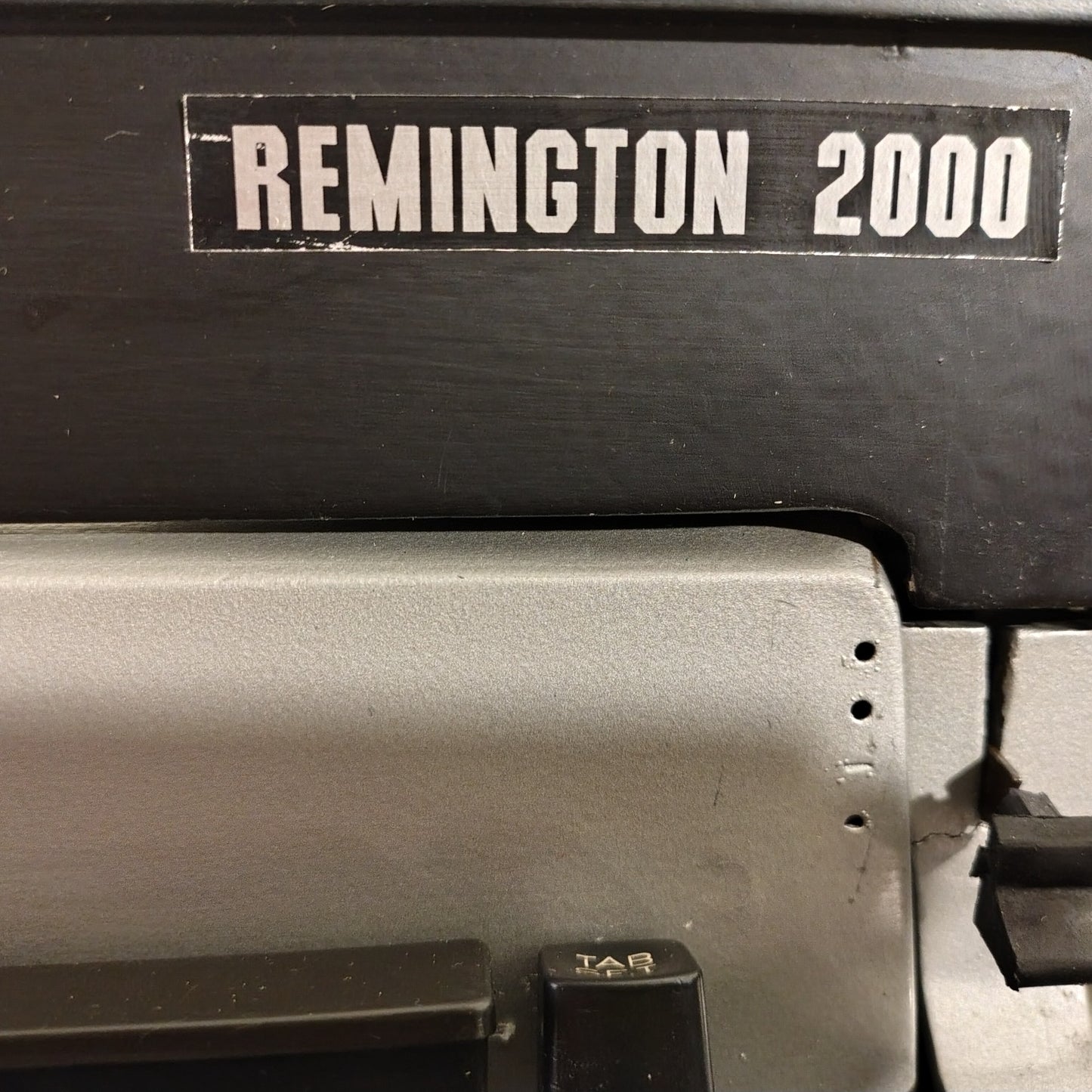 Image of Remington 2000 Typewriter. Available from universaltypewritercompany.in