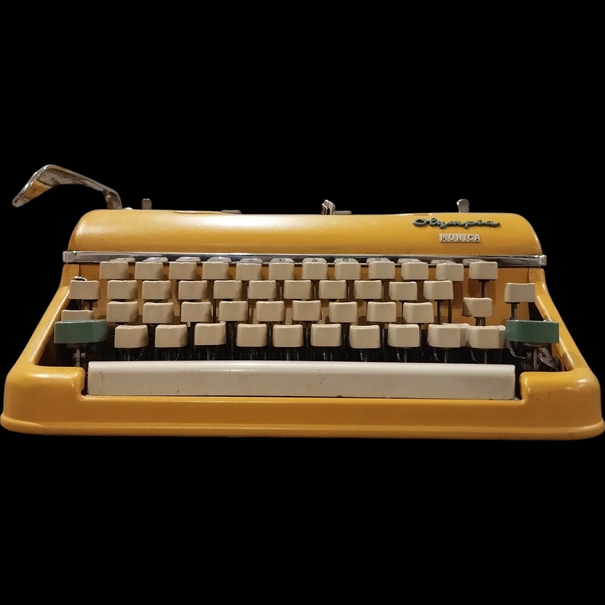 Image of Olympia Monica Typewriter. Available from universaltypewritercompany.in