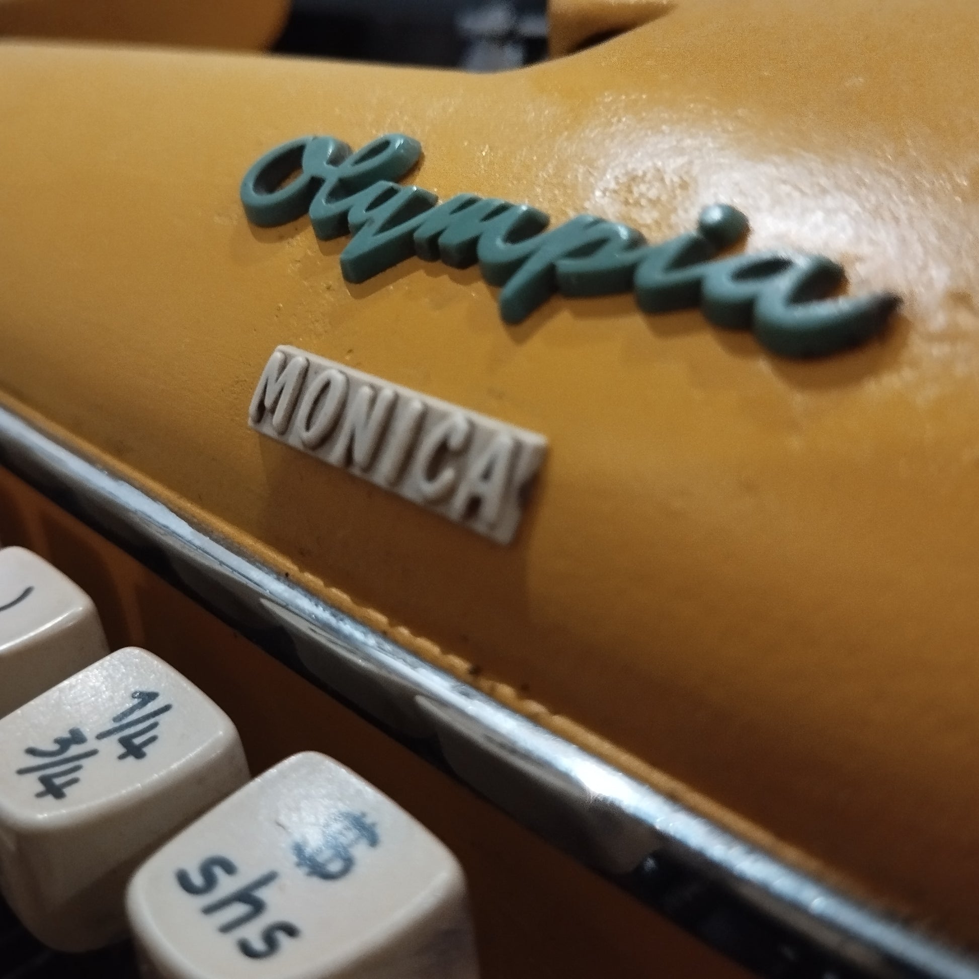 Image of Olympia Monica Typewriter. Available from universaltypewritercompany.in
