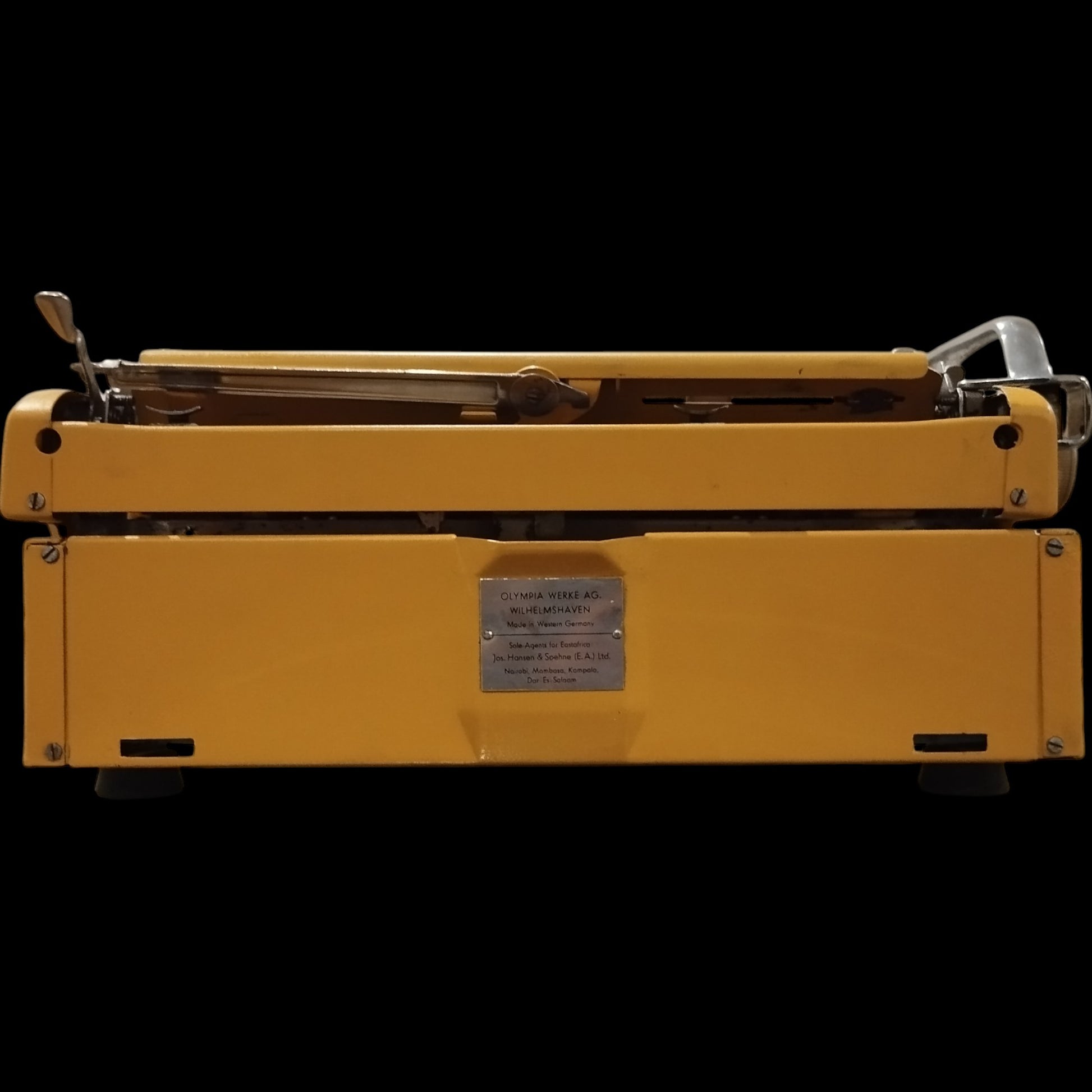 Image of Olympia Monica Typewriter. Available from universaltypewritercompany.in