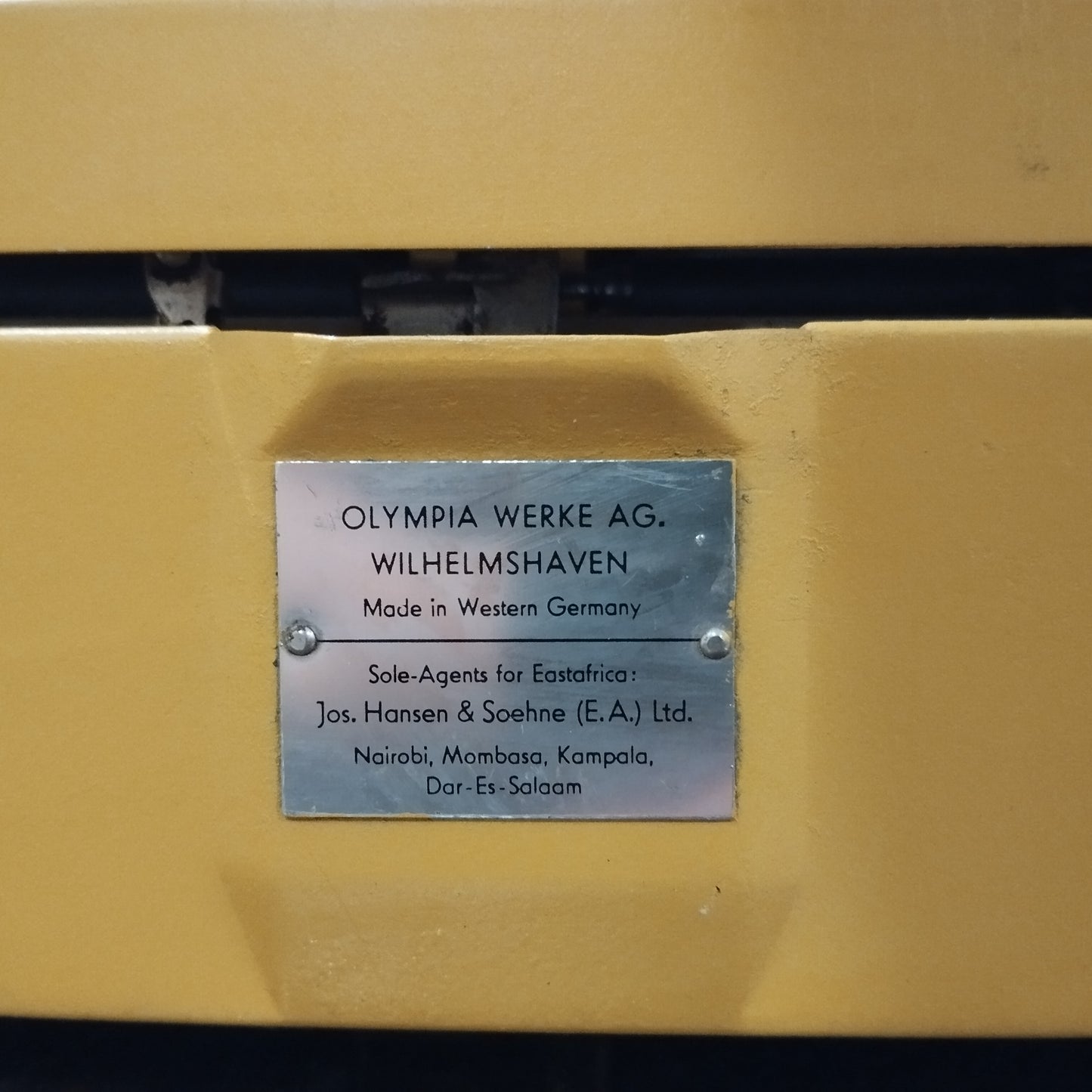 Image of Olympia Monica Typewriter. Available from universaltypewritercompany.in