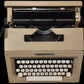 Image of Olivetti Lettera 25 Typewriter. Available at universaltypewritercompany.in