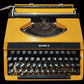 Image of Imperial Safari II QWERTZ keyboard Typewriter. Available from universaltypewritercompany.in