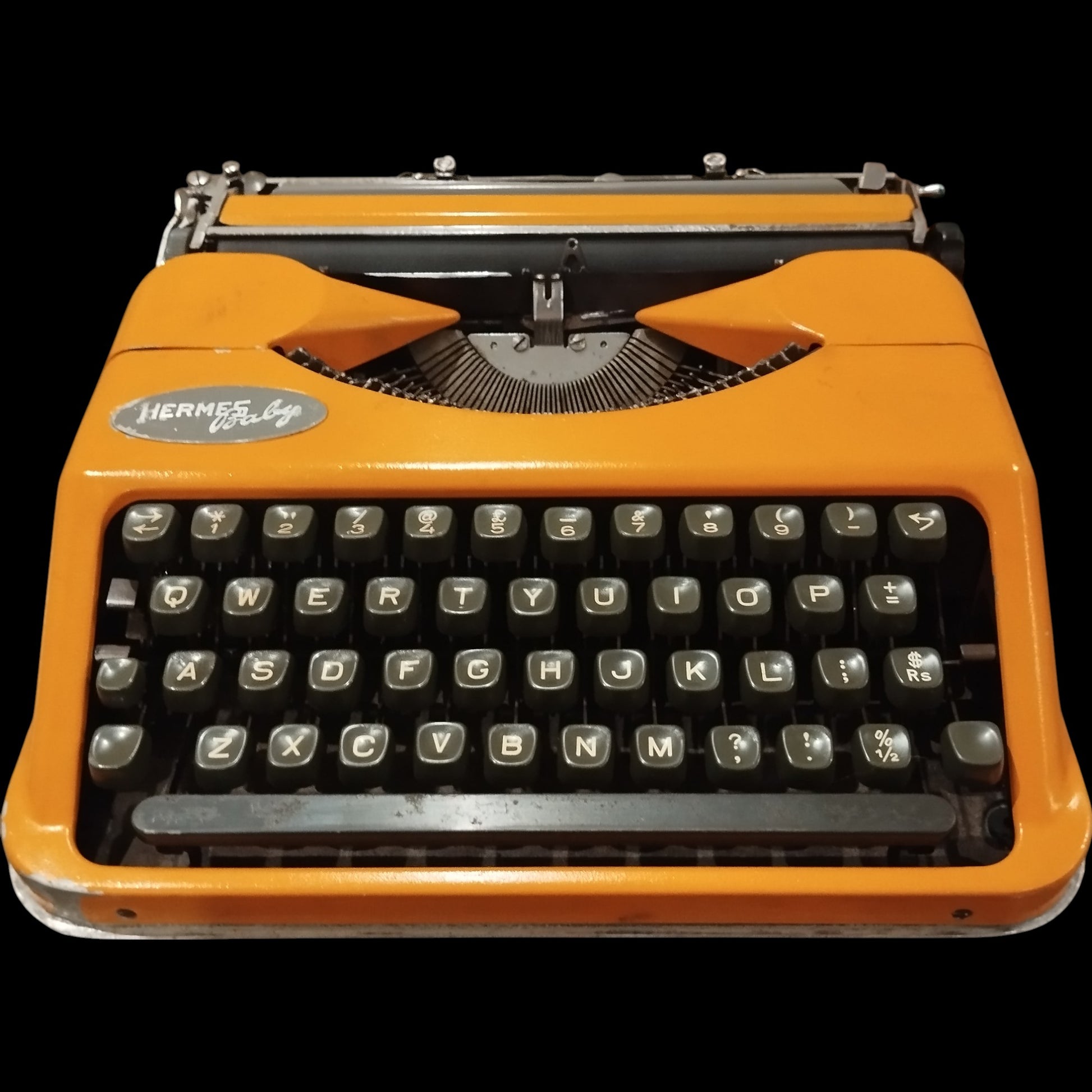 Image of Hermes Baby Typewriter. Available from universaltypewritercompany.in
