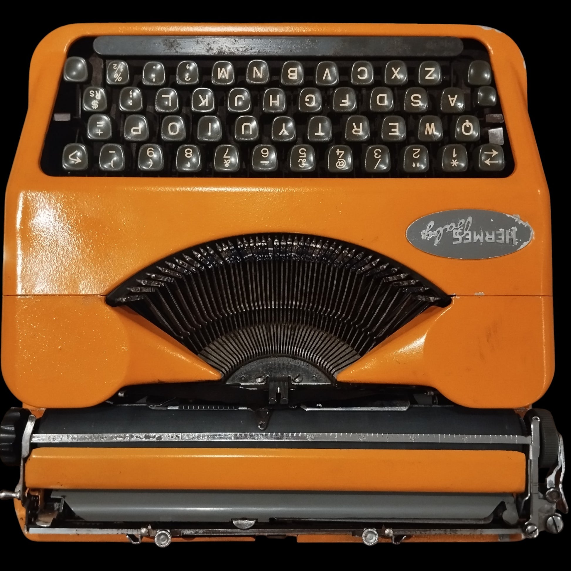 Image of Hermes Baby Typewriter. Available from universaltypewritercompany.in