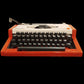 Image of Olympia Traveller De Luxe Typewriter. Available from universaltypewritercompany.in
