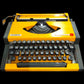 Image of Olympia Traveller De Luxe Typewriter. Available from universaltypewritercompany.in