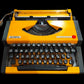 Image of Olympia Traveller De Luxe Typewriter. Available from universaltypewritercompany.in