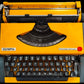 Image of Olympia Traveller De Luxe Typewriter. Available from universaltypewritercompany.in