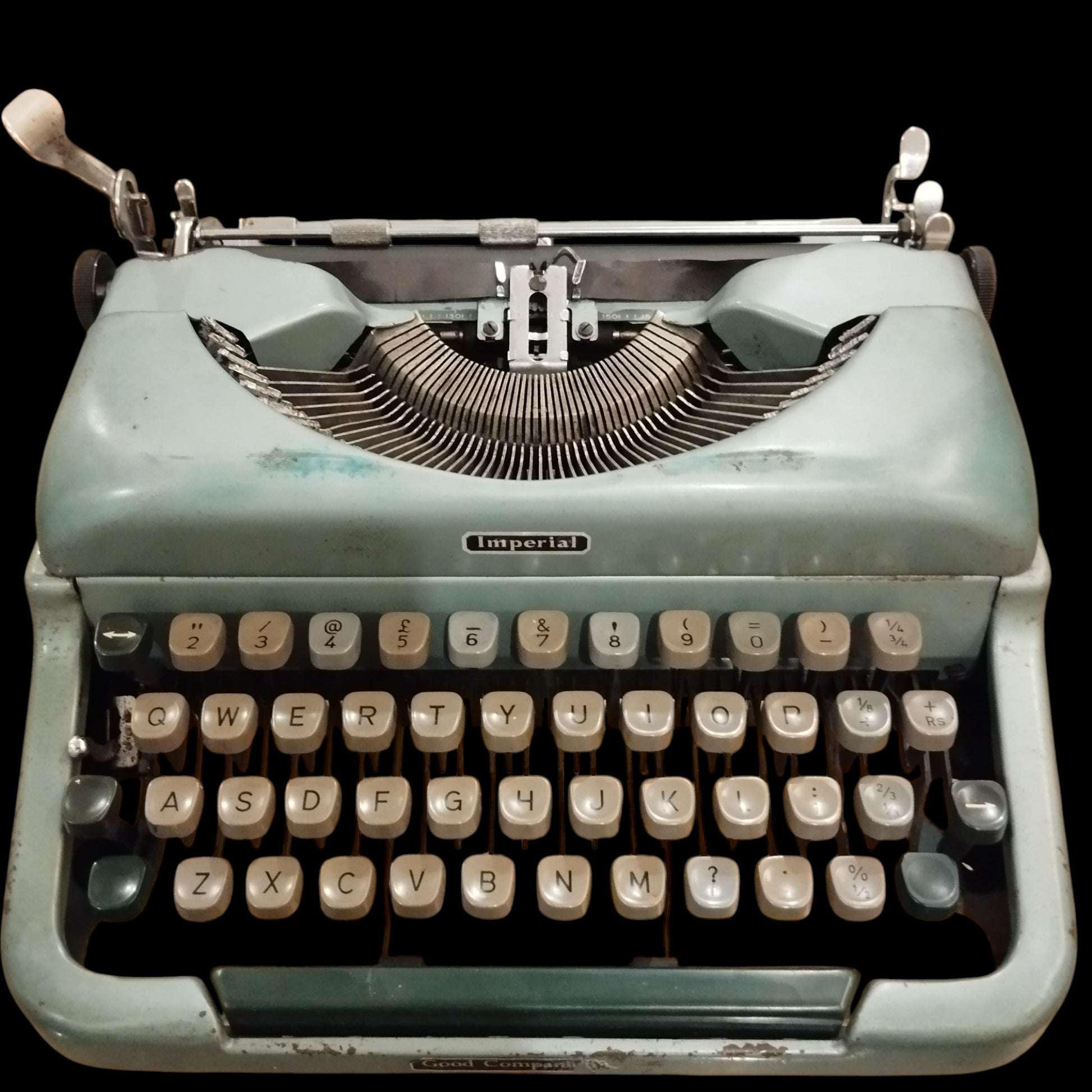 Image of Imperial Good Companion Typewriter. Available from universaltypewritercompany.in
