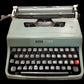 Image of Olivetti Lettera 32 Typewriter. Available from universaltypewritercompany.in