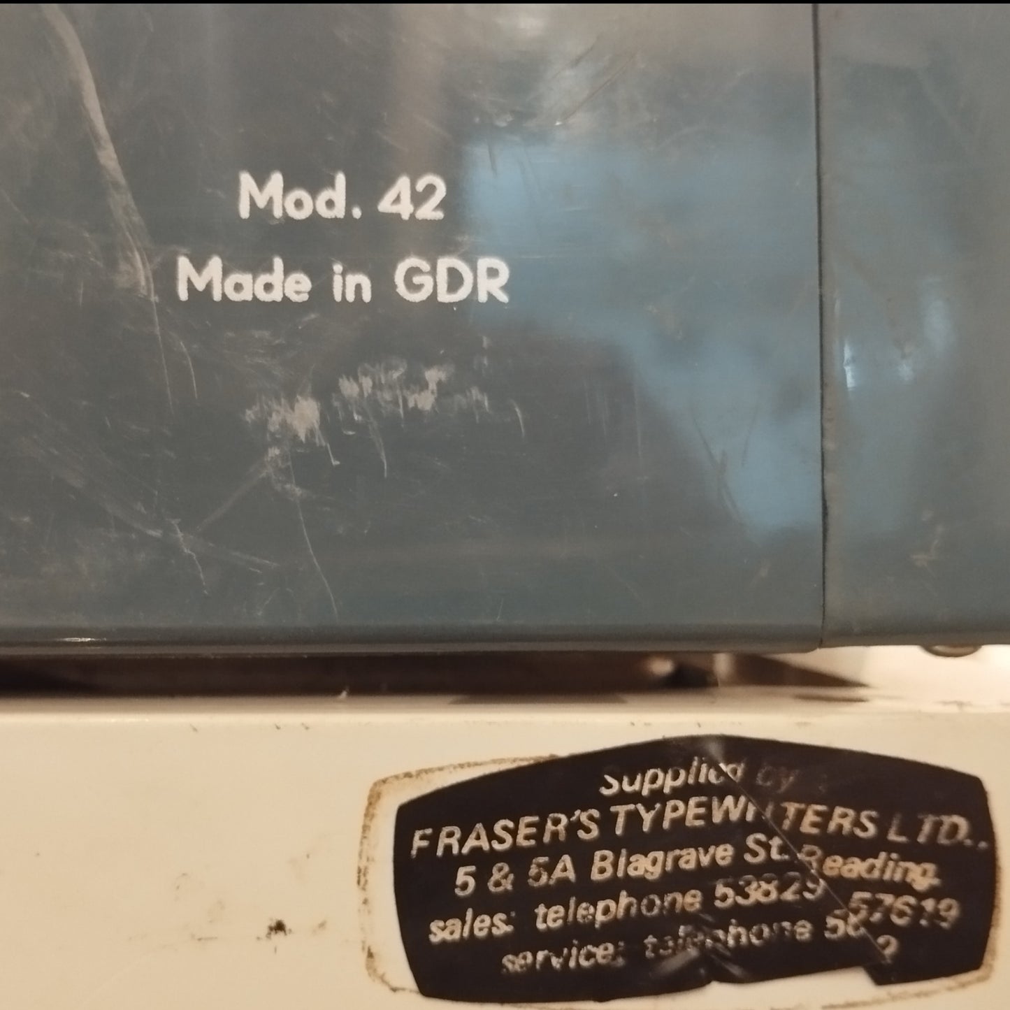 Image of Erika Typewriter. Available from universaltypewritercompany.in