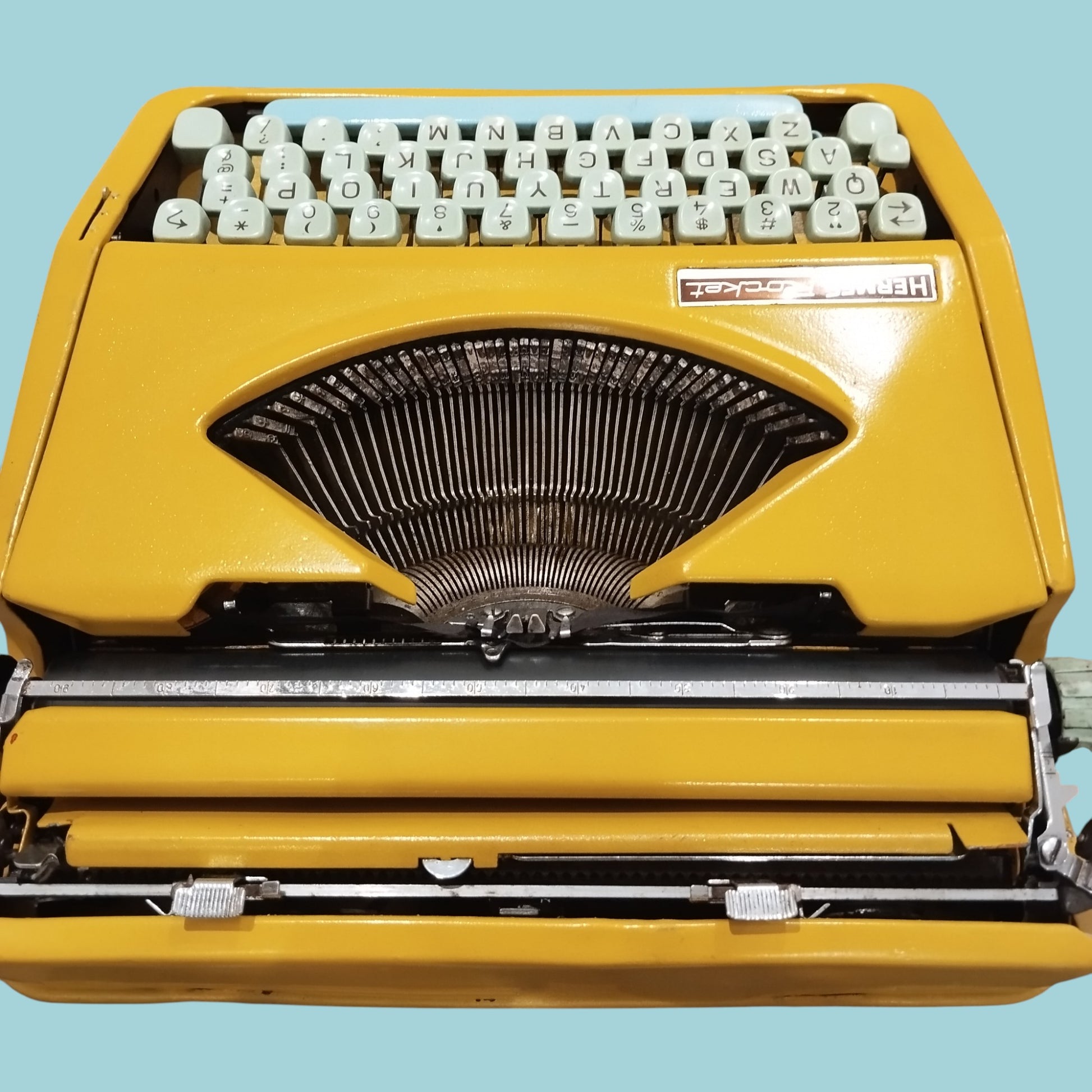 Image of Hermes Rocket Typewriter. Available from universaltypewritercompany.in