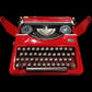 Image of Gossen Tippa QWERTZ Keyboard Typewriter. Available from universaltypewritercompany.in