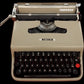 Image of Olivetti Lettera 22 Typewriter. Available from universaltypewritercompany.in