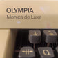 Image of Olympia Monica De Luxe Typewriter.
Available from universaltypewritercompany.in