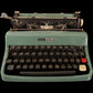 Image of Olivetti Lettera 32 Typewriter.
Available from universaltypewritercompany.in
