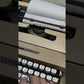 Typing Demonstration Video of Olivetti Lettera 35 Typewriter. Available from universaltypewritercompany.in