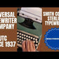 Typing Demonstration Video of Smith Corona Sterling Typewriter. Available from universaltypewritercompany.in