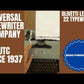 Typing Demonstration Video of Olivetti Lettera 22 Typewriter.
Available from universaltypewritercompany.in