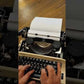 Typing Demonstration Video of Remington Travelriter Typewriter. Available from universaltypewritercompany.in