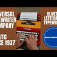 Typing Demonstration Video of Olivetti Lettera 25 Typewriter. Available at universaltypewritercompany.in