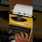 Typing Demonstration Video of Adler Tippa S Typewriter. Available from universaltypewritercompany.in
