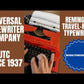 Typing Demonstration Video of Remington Travel-Riter Typewriter. Available from universaltypewritercompany.in