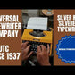 Typing Demonstration Video of Silver Reed Silverette Typewriter. Available from universaltypewritercompany.in