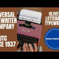 Typing Demonstration Video of Olivetti Lettera 22 Typewriter. Available from universaltypewritercompany.in