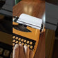 Typing Demonstration Video of Brother Lemair Deluxe 800 Typewriter. Available from universaltypewritercompany.in